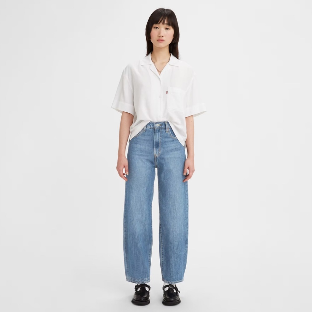 Levi's® Premium Balloon Leg High Waist Women’s Jeans San Francisco Cotton